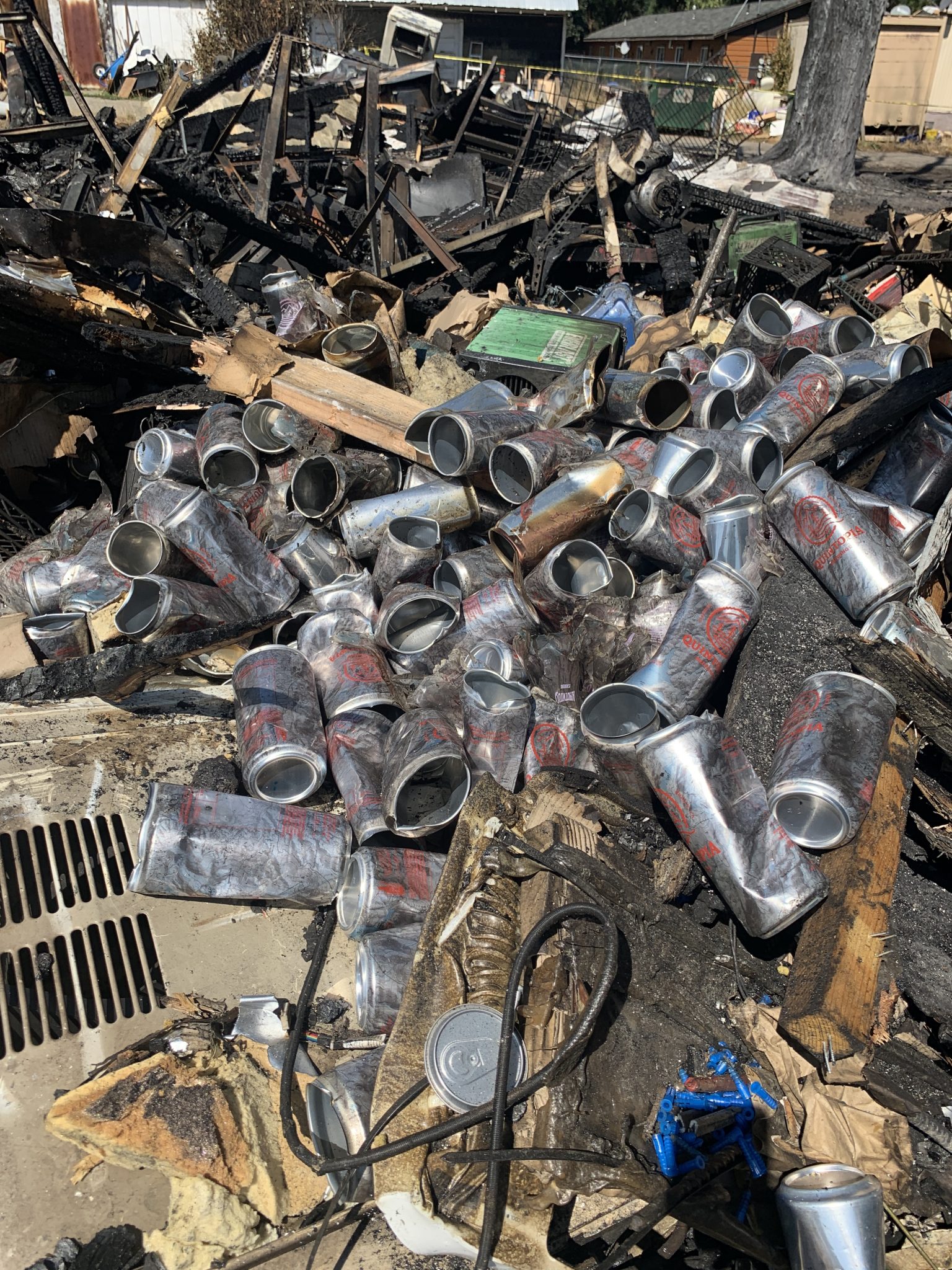 Quintopia Brewing Brewery Fire